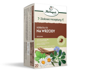 Herbapol Kraków HERBATKA NA WRZODY 20 saszetek - Studio Zielarskie