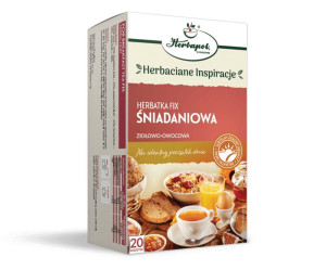 Herbapol Kraków Herbatka ŚNIADANIOWA 20 saszetek - Studio Zielarskie