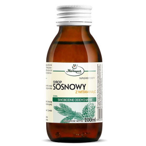 Herbapol Kraków Syrop sosnowy z witaminą C 100 ml - Studio Zielarskie