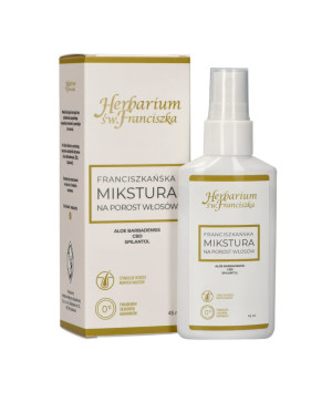 Herbarium Św. Franciszka Mikstura na porost włosów 45ml - Studio Zielarskie