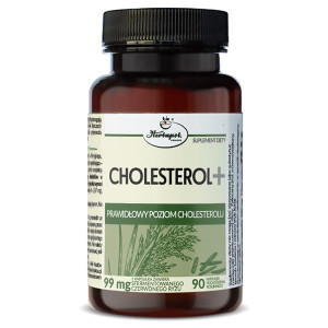 Herbapol Kraków CHOLESTEROL+ 90 kapsułek - Studio Zielarskie