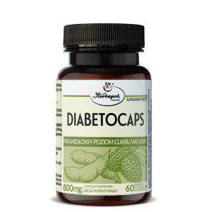 Herbapol Kraków Diabetocaps 60 kapsułek - Studio Zielarskie