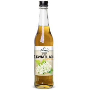 Herbapol Kraków Syrop Z kwiatu bzu z witaminą C 480 ml - Studio Zielarskie