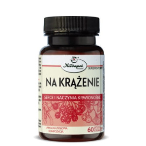 Herbapol Kraków Na krążenie 60 kapsułek - Studio Zielarskie