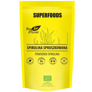 BIO PLANET Spirulina sproszkowana Bio 200g - Studio Zielarskie
