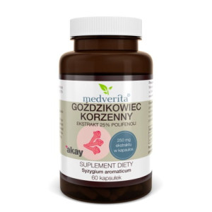 Medverita Goździkowiec korzenny 60 kapsułek - Studio Zielarskie