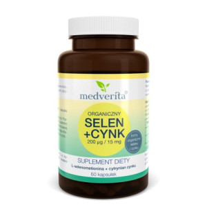 Medverita Selen + Cynk 60 kapsułek - Studio Zielarskie