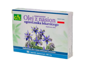 GAL Biogal olej z nasion ogórecznika 60 kapsułek - Studio Zielarskie