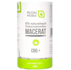 PLON PHARM Olej CBD+ 6% 10ml - Studio Zielarskie
