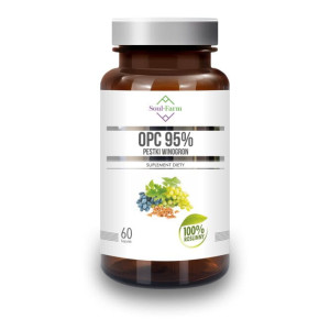SOUL FARM Pestki winogron OPC 95% 60 kapsułek - Studio Zielarskie