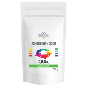 SOUL FARM Askorbinian Sodu 250g - Studio Zielarskie