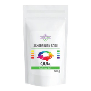 SOUL FARM Askorbinian Sodu 500g - Studio Zielarskie