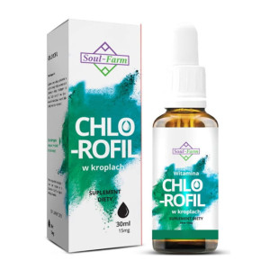 SOUL FARM Chlorofil krople 30ml - Studio Zielarskie
