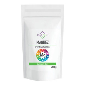SOUL FARM Cytrynian magnezu 200g - Studio Zielarskie
