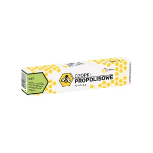 API EFFECT Czopki propolisowe CBD 12 sztuk - Studio Zielarskie