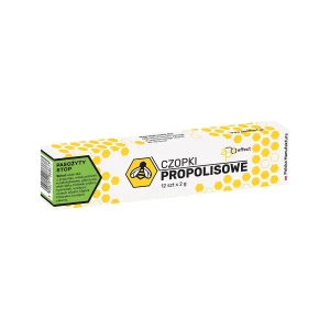 API EFFECT Czopki propolisowe STOP Pasożyty 12 sztuk - Studio Zielarskie