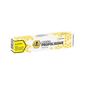 API EFFECT Czopki Propolisowe GLISTNIK 12 sztuk - Studio Zielarskie