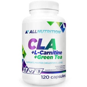 Allnutrition CLA + L-Carnitine + Green Tea 120 kapsułek - Studio Zielarskie