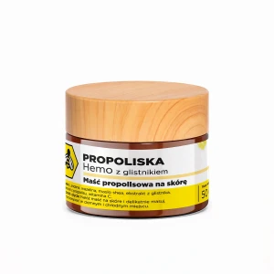 API EFFECT Maść propolisowa HEMO z glistnikiem 50g - Studio Zielarskie