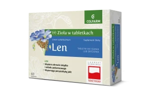 Colfarm Len 60 tabletek do ssania - Studio Zielarskie