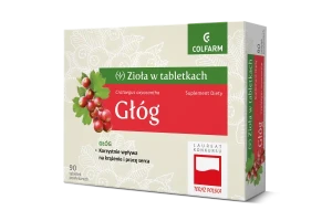 Colfarm Głóg 90 tabletek - Studio Zielarskie