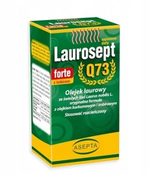 ASEPTA LauroseptQ73 Forte z imbirem 30ml - Studio Zielarskie