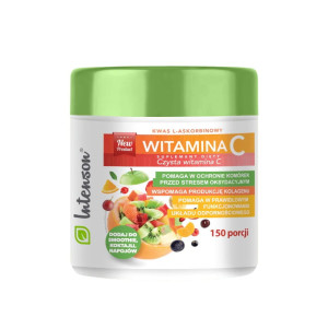 Intenson Witamina C proszek 150 g - Studio Zielarskie
