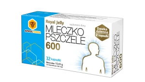Royal Jelly Mleczko pszczele 600 32 kapsułki - Studio Zielarskie