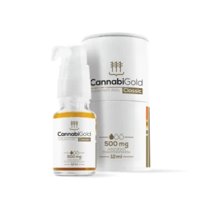 CannabiGold Classic 500mg olej 12ml - Studio Zielarskie
