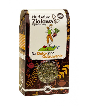 NATURA WITA Herbatka ziołowa na detox nr2 80g - Studio Zielarskie