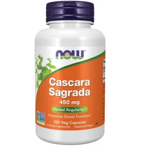 Now Foods Cascara Sagrada 450mg 100 kapsułek - Studio Zielarskie