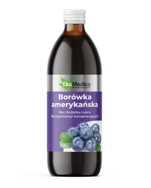 EKA MEDICA Borówka Amerykańska 500ml - Studio Zielarskie