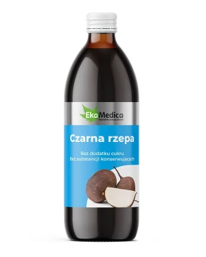 EKA MEDICA Czarna Rzepa sok 100% 500ml - Studio Zielarskie