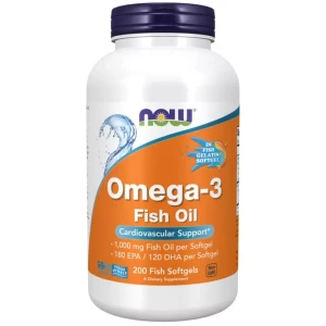 Now Foods Omega-3 Fish Oil 200 kapsułek - Studio Zielarskie