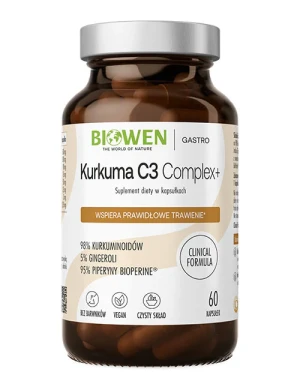 BIOWEN Kurkuma C3 Complex+ 60 kapsułek - Studio Zielarskie