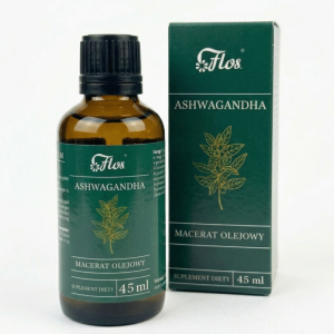 FLOS Ashwagandha Macerat olejowy 45 ml - Studio Zielarskie
