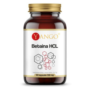 YANGO Betaina HCL 90 kapsułek - Studio Zielarskie