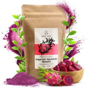 MARY ROSE Pink Matcha Dragon Fruit 100g - Studio Zielarskie