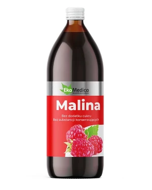 EKA MEDICA Malina sok 1000ml - Studio Zielarskie
