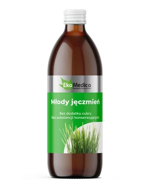 EKA MEDICA Młody Jęczmień 500ml - Studio Zielarskie