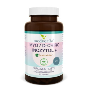 Medverita Myo/D-chiro-Inozytol 60 kapsułek - Studio Zielarskie