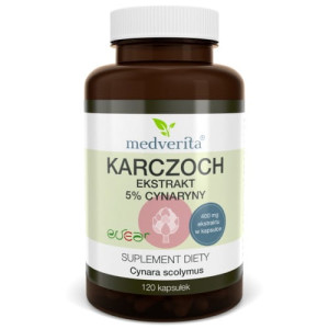 Medverita Karczoch 120 kapsułek - Studio Zielarskie