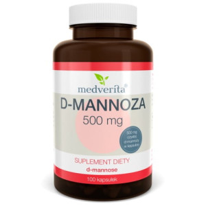 Medverita D-mannoza 100 kapsułek - Studio Zielarskie