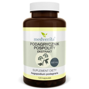 Medverita Podagrycznik pospolity 120 kapsułek - Studio Zielarskie