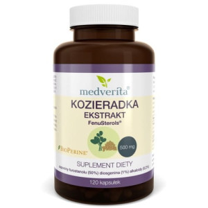 Medverita Kozieradka 120 kapsułek - Studio Zielarskie