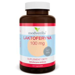 Medverita Laktoferyna 120 kapsułek - Studio Zielarskie