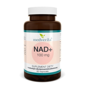 Medverita NAD+ 100mg 60 kapsułek - Studio Zielarskie
