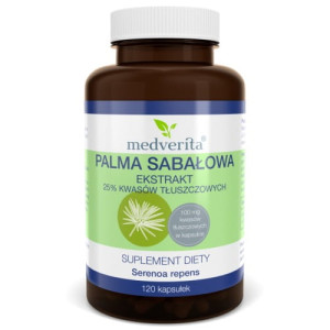 Medverita Palma sabałowa 120 kapsułek - Studio Zielarskie