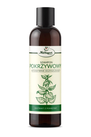 Herbapol Kraków Szampon do mycia włosów Pokrzywowy 250ml - Studio Zielarskie