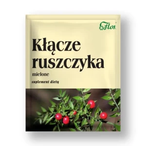 FLOS Ruszczyk, mielone kłącze ruszczyku 50g - Studio Zielarskie